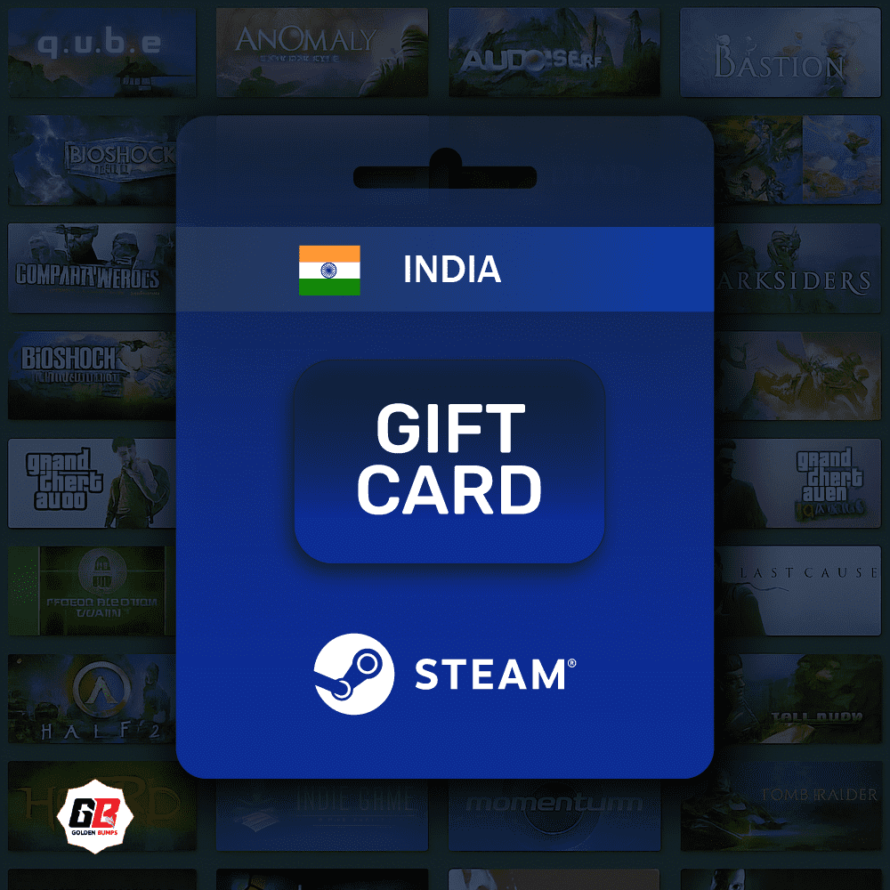 GIFT CARD STEAM india GB